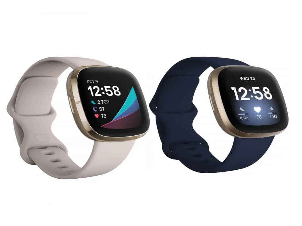 Fitbit Sense vs. Versa 3 thumbnail with both devices side by side