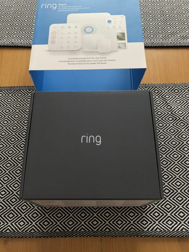 Ring Alarm 2nd Gen box opening