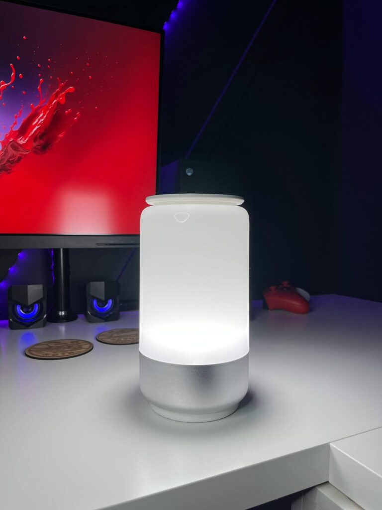 Lepro smart lamp with a white light