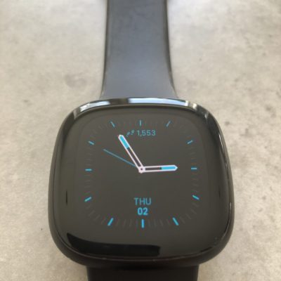 The business Fitbit watch face