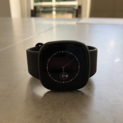 The chronov Fitbit watch face